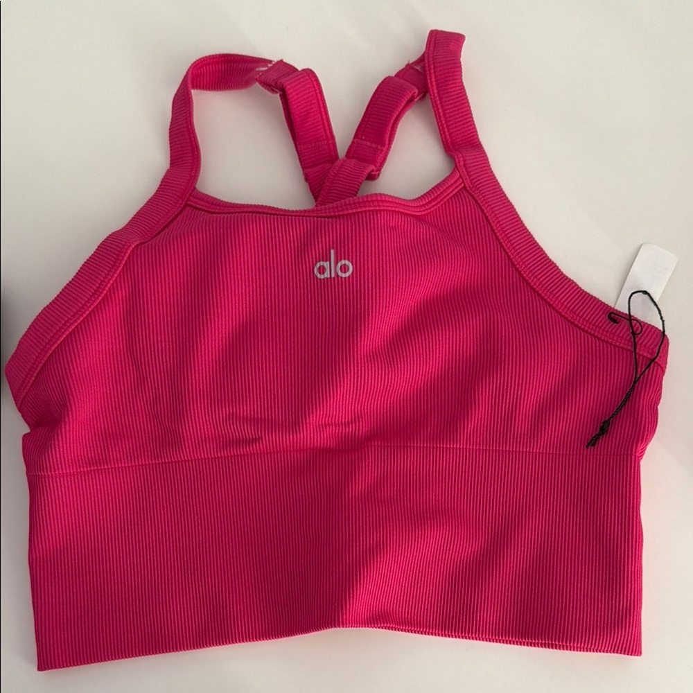 Alo Pink Sports Bra